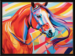 Neon Fantasy III - Professionally Framed & Matted