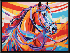 Neon Fantasy II - Professionally Framed & Matted