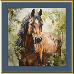 Wild - Professionally Framed & Matted