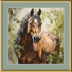Wild - Professionally Framed & Matted