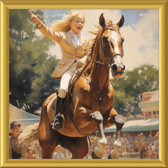 Dream Come True - Professionally Framed & Matted