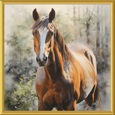 Chestnut Mare - Professionally Framed & Matted