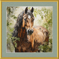 Wild - Professionally Framed & Matted