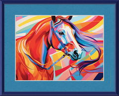 Neon Fantasy III - Professionally Framed & Matted