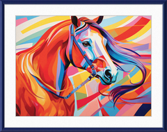 Neon Fantasy III - Professionally Framed & Matted