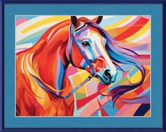 Neon Fantasy III - Professionally Framed & Matted