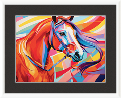 Neon Fantasy III - Professionally Framed & Matted