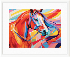 Neon Fantasy III - Professionally Framed & Matted