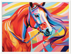 Neon Fantasy III - Professionally Framed & Matted