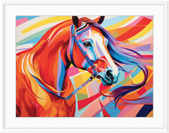 Neon Fantasy III - Professionally Framed & Matted