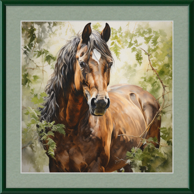 Wild - Professionally Framed & Matted