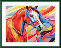 Neon Fantasy III - Professionally Framed & Matted