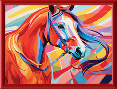 Neon Fantasy III - Professionally Framed & Matted