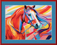 Neon Fantasy III - Professionally Framed & Matted