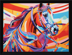 Neon Fantasy II - Professionally Framed & Matted