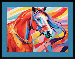 Neon Fantasy III - Professionally Framed & Matted