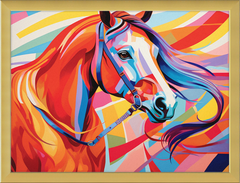 Neon Fantasy III - Professionally Framed & Matted