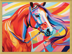 Neon Fantasy III - Professionally Framed & Matted