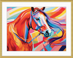 Neon Fantasy III - Professionally Framed & Matted