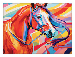 Neon Fantasy III - Professionally Framed & Matted