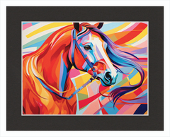 Neon Fantasy III - Professionally Framed & Matted