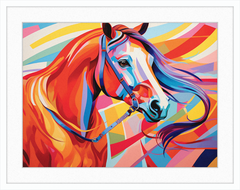 Neon Fantasy III - Professionally Framed & Matted