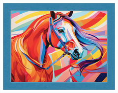 Neon Fantasy III - Professionally Framed & Matted