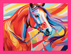 Neon Fantasy III - Professionally Framed & Matted