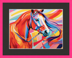 Neon Fantasy III - Professionally Framed & Matted