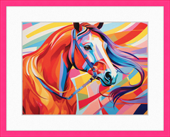 Neon Fantasy III - Professionally Framed & Matted