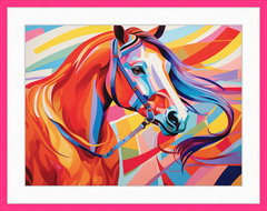 Neon Fantasy III - Professionally Framed & Matted