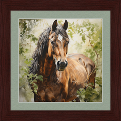 Wild - Professionally Framed & Matted