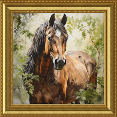 Wild - Professionally Framed & Matted
