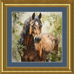 Wild - Professionally Framed & Matted