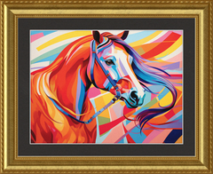 Neon Fantasy III - Professionally Framed & Matted