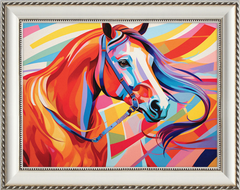 Neon Fantasy III - Professionally Framed & Matted