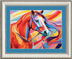 Neon Fantasy III - Professionally Framed & Matted