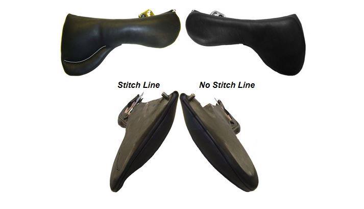 Comparison of WOW panels with stitchline and no stitchline - now referred to by taper/non-tapered
