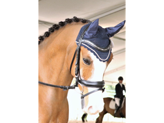 Delfina Aachen Bridle - Crystal & Wire Dutch Drop Dressage Bridle