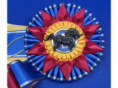 Midnight Crystal Unicorn Stock Pin Brooch