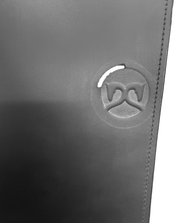 WOW Classique Fixed-Block Dressage Saddle with modular panels and wool flocking upgrade to flair air flocking 21 headplate options