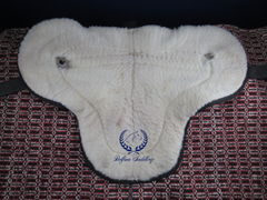 Wool Chinle Navajo Natural Double Saddle Bareback Blanket Pad