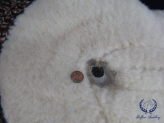 Wool Chinle Navajo Natural Double Saddle Bareback Blanket Pad