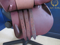 2023 16.5" Devoucoux Biarritz S / Buffalo / 3AA / 4-10 3-10 / Warmblood Panels / Arcade Normale / Brand New, Save Thousands