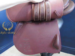 2023 16.5" Devoucoux Biarritz S / Buffalo / 3AA / 4-10 3-10 / Warmblood Panels / Arcade Normale / Brand New, Save Thousands