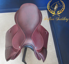 2023 16.5" Devoucoux Biarritz S / Buffalo / 3AA / 4-10 3-10 / Warmblood Panels / Arcade Normale / Brand New, Save Thousands