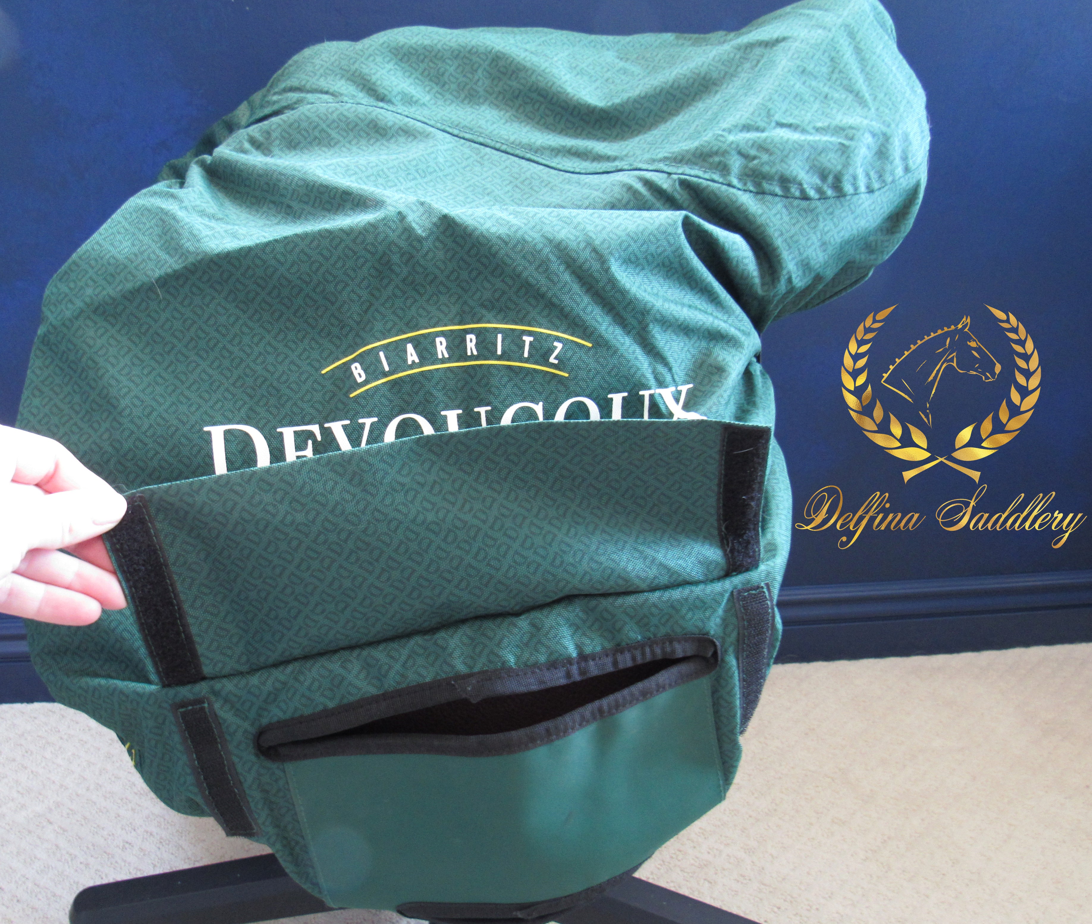 2023 16.5" Devoucoux Biarritz S / Buffalo / 3AA / 4-10 3-10 / Warmblood Panels / Arcade Normale / Brand New, Save Thousands