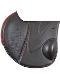 WOW Continental Jumping Flap with Calf-Block in custom red thread