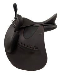 WOW Aussie Stock Saddle with custom para-rider movable fixed-block, leg strap, pollies, and handle bars