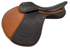WOW Standard Competitor Continental Jumping Saddle with movable front block perfect for hunter and equitation riders